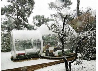 Готель Bubble у Франції.