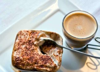 Кавовий тірамісу для тих, що худнуть.