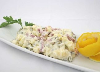 Експрес-олівє – самий швидкий рецепт салату.