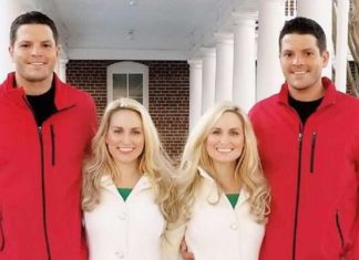 Головне — не переплутати: в Америці два брата-близнюка одружуються на сестрах-близняшках.