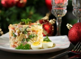 Рецепт фірмового олівє Тетяни Толстой.