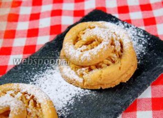 Нове печиво з яблучною начинкою. Відео