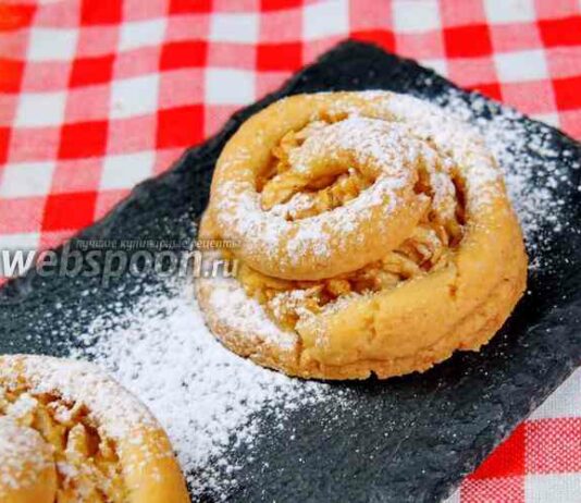 Нове печиво з яблучною начинкою. Відео