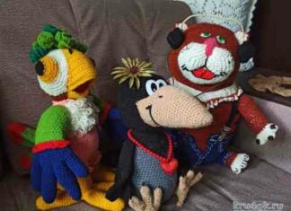 Герої мультфільму повернення блудного папуги. Робота галины бофановой