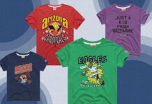 W tym tajnym sklepie znaleźliśmy najładniejszą nową kolekcję młodzieżowej odzieży NFL, a ceny zaczynają się od zaledwie 26 dolarów.