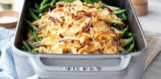 Hausgemachter Auflauf mit grünen Bohnen: Ein neu erfundener Klassiker